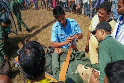Indian Air Force plane crashed in Subarnarekha River, Jharkhand