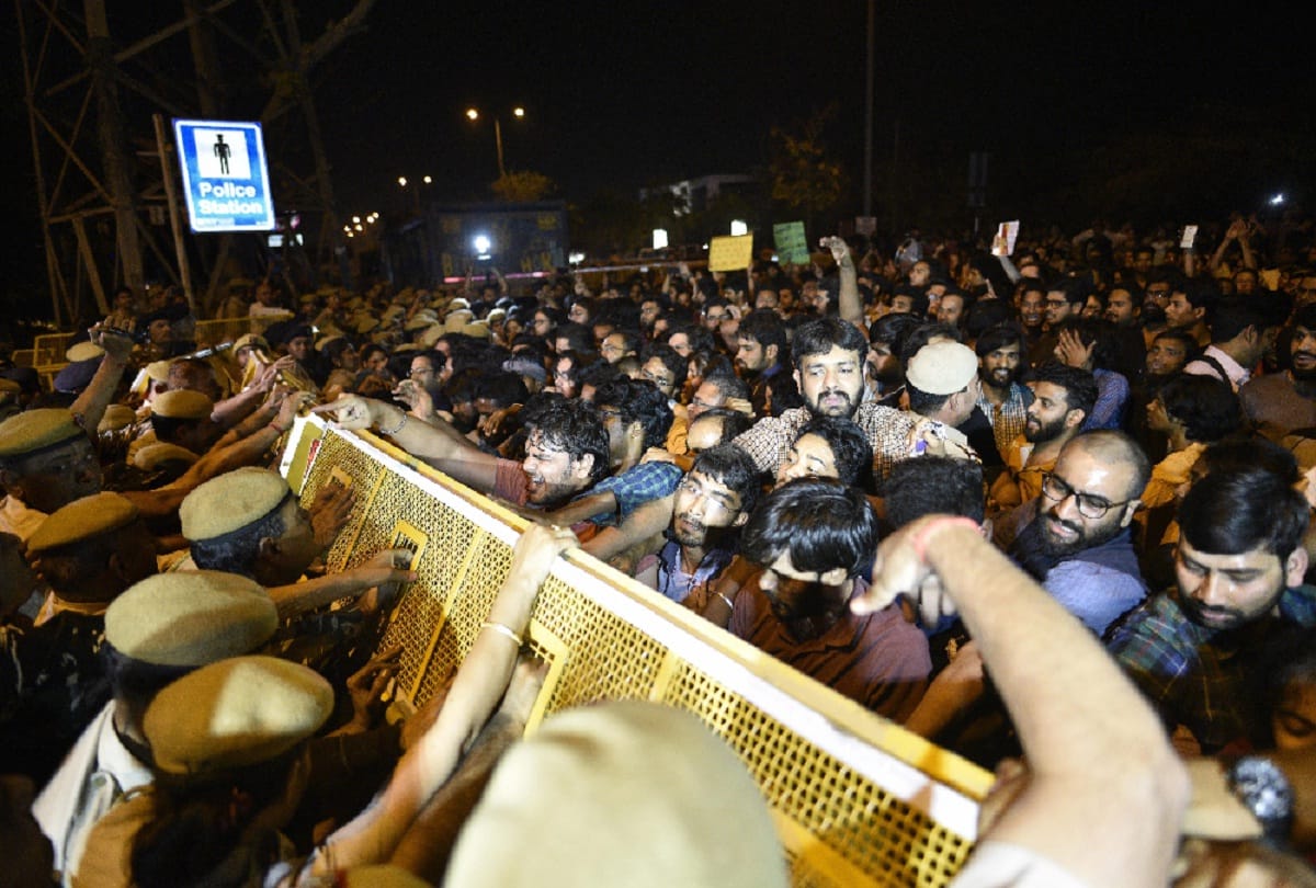JNU professor Ashok Kadam filed an FIR against 17 students in delhi