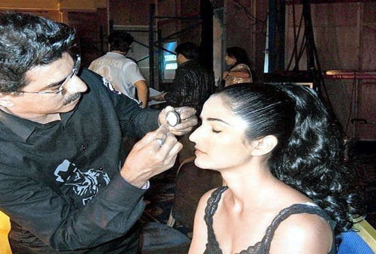 Bollywood actresses how she makeup before shoot here photos