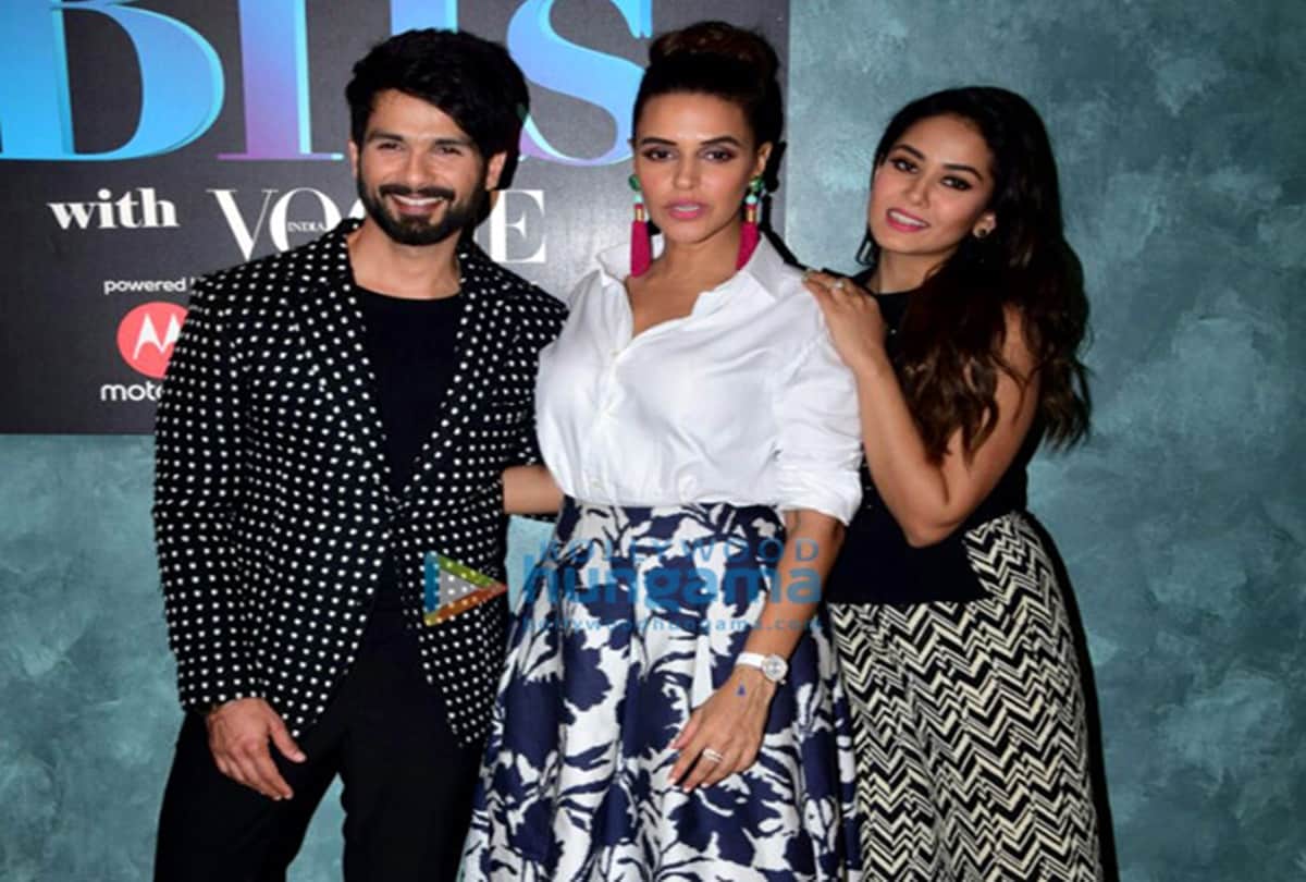 Shahid Kapoor reveals about his love life in front of Wife Meera Rajput