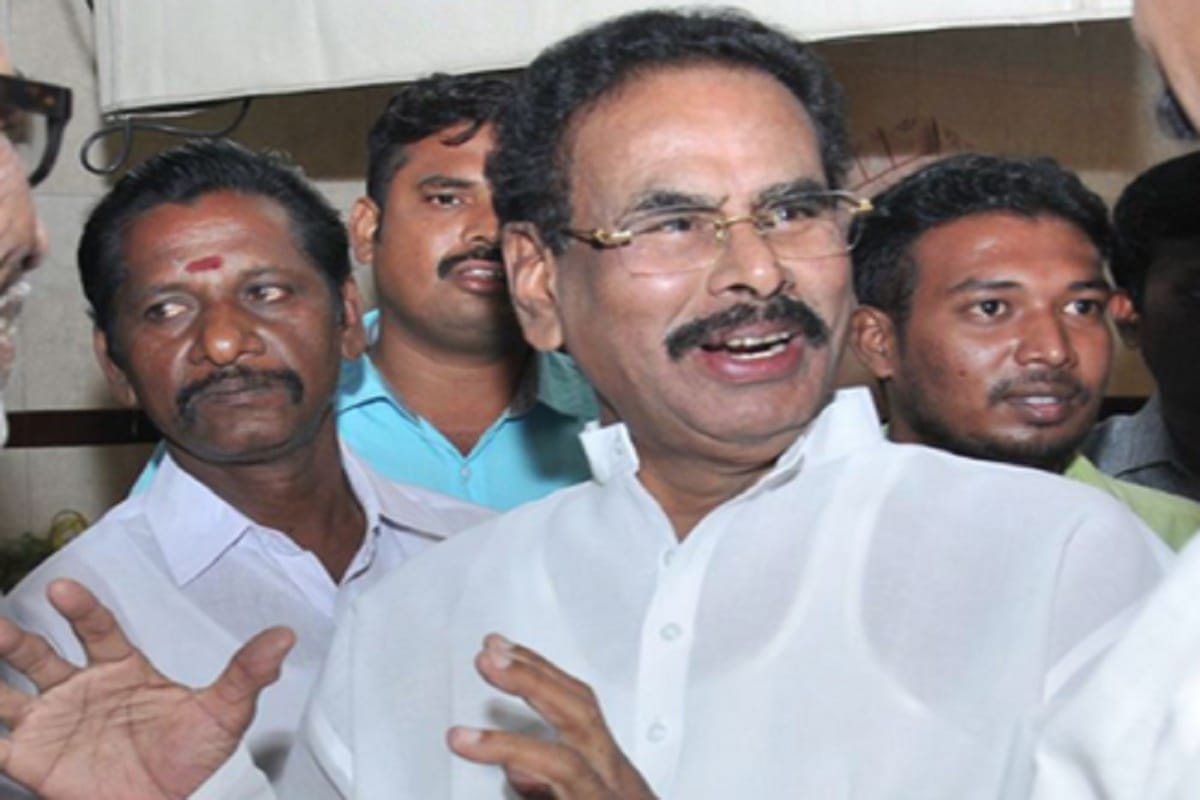 Leader Expelled from AIADMK VK Shashikala husband Natarajan Maruthappa passes away in Chennai