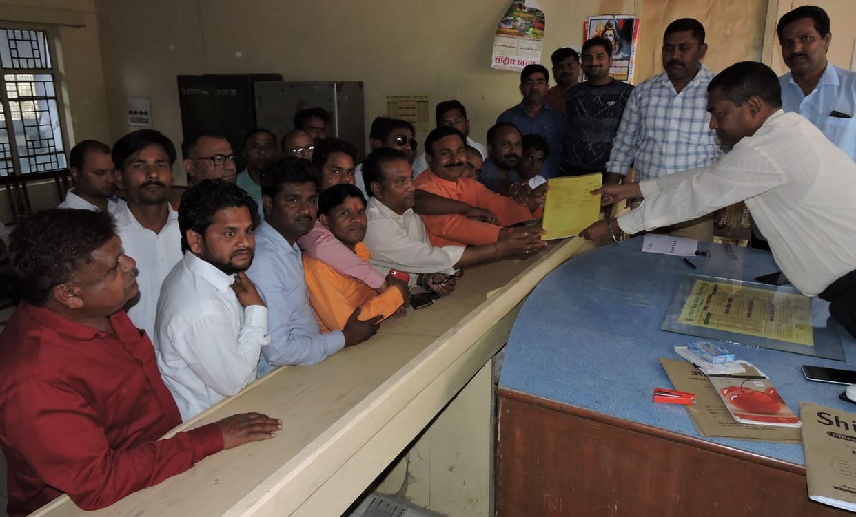 जिला योजना समिति सदस्य के लिए तीन नामांकन हुए