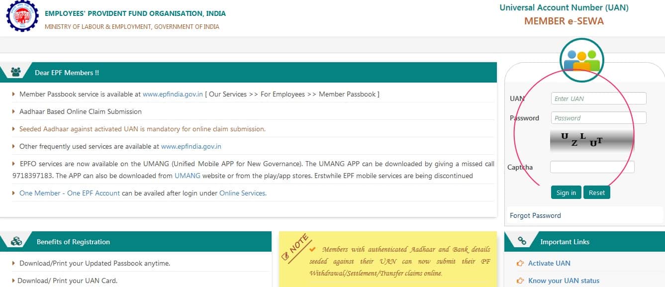how to claim provident fund epfo online withdrawal process