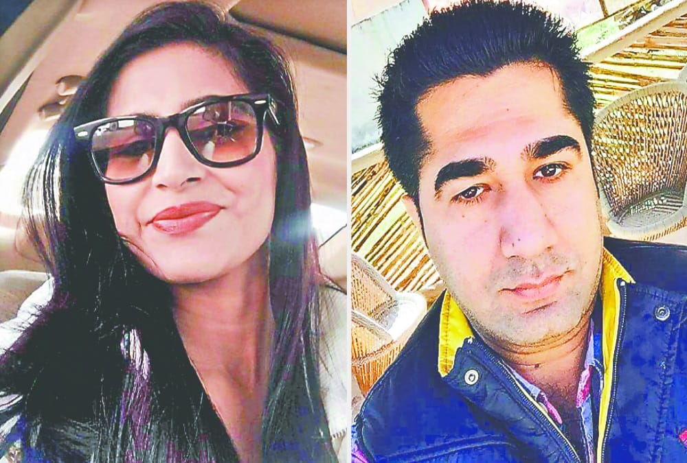 NH 74 scam accused priya and sudhir arrested from gurugram
