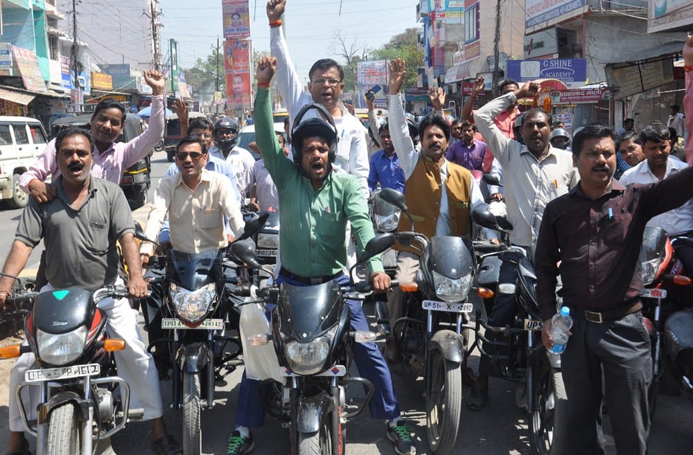 vittvihin teachers conducted bike rally