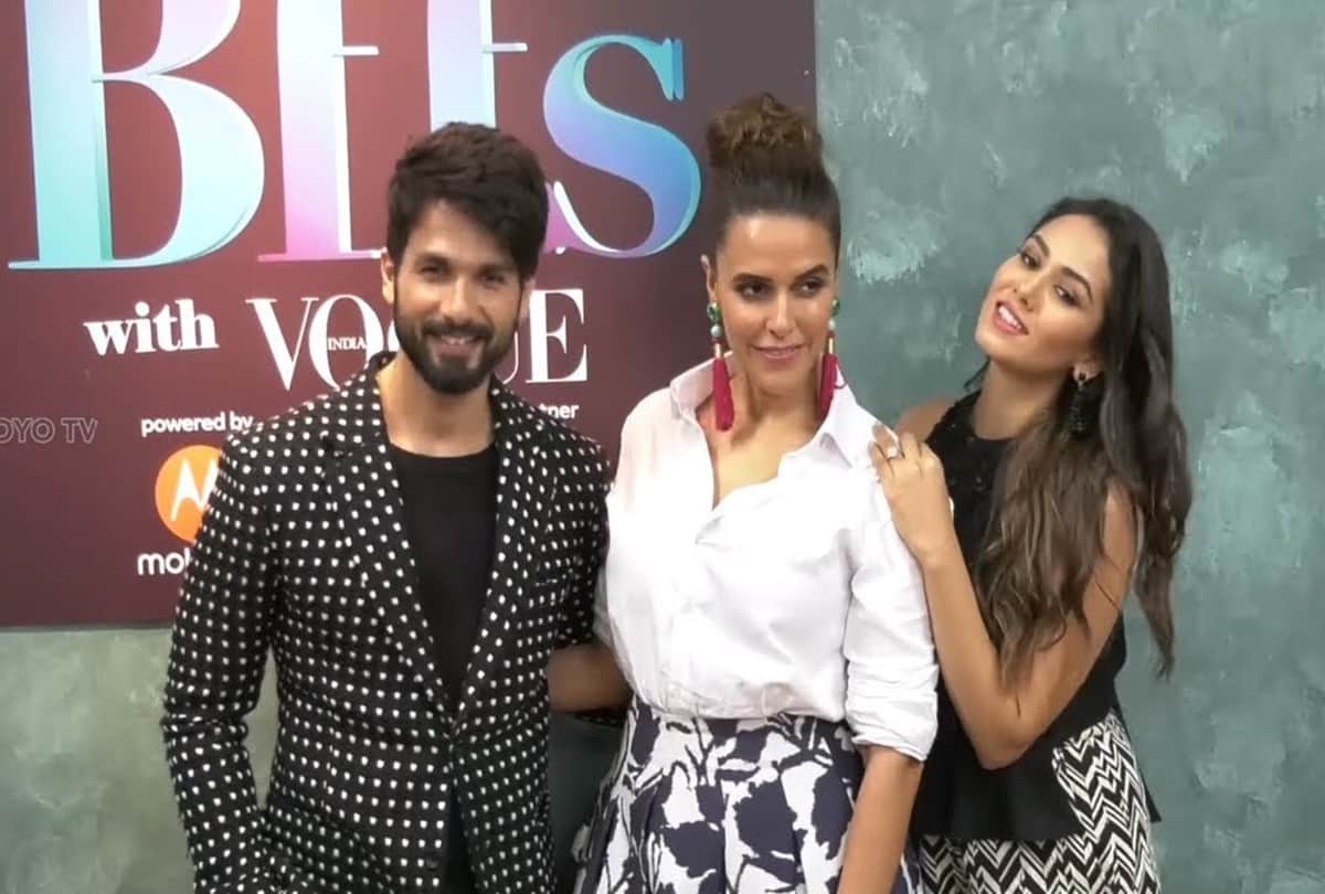 Shahid Kapoor reveals about his love life in front of Wife Meera Rajput