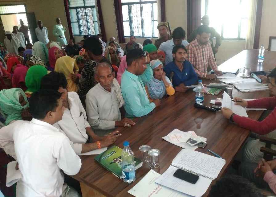 To protest against the allocation process