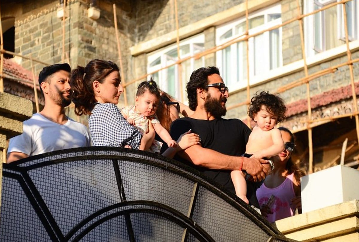 Taimur Ali Khan goes shirtless For Summer and this is such a cute one