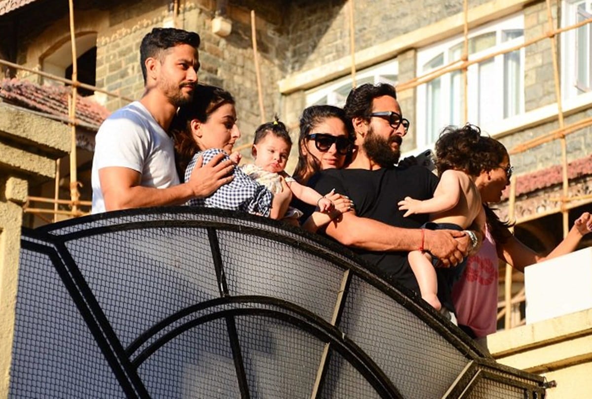 Taimur Ali Khan goes shirtless For Summer and this is such a cute one