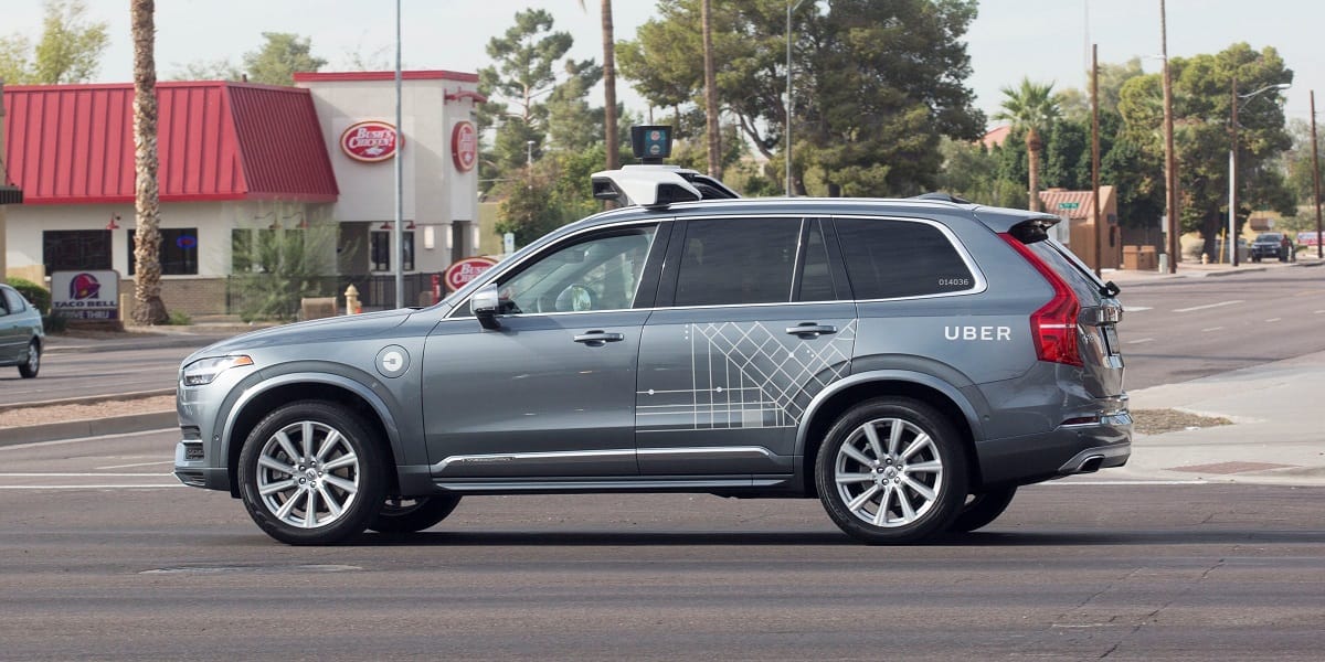 uber self driving car kills women in america's arizona