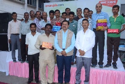 Jat regiment wins most awards at amar ujala Flower exhibition