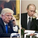 US president trump spoke to russian president putin over phone call, will meet soon