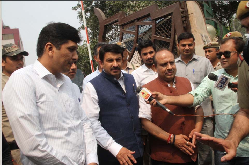 all party Meeting in the presence of the members of the Monitoring Committee