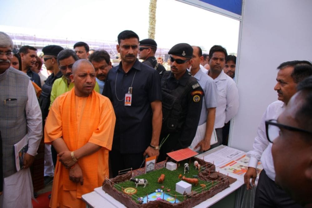 firozabad yogi adityanath present one year report card of up government 