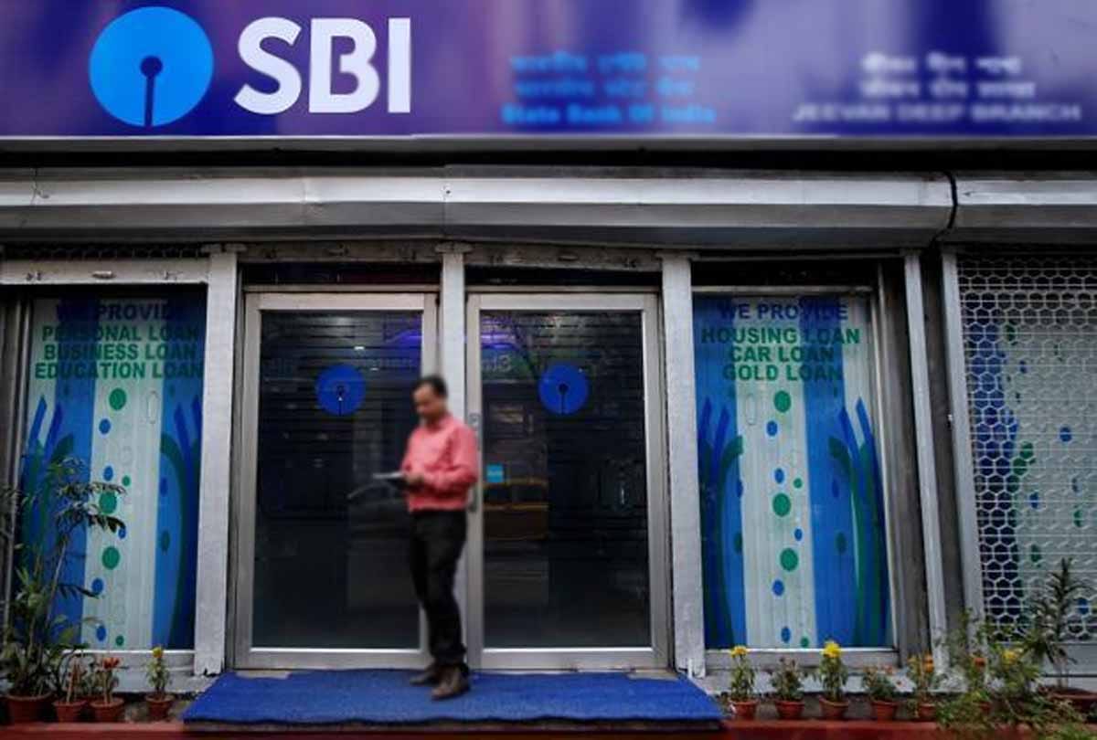 man exit from bank after cash deposit