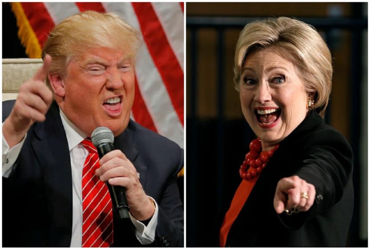 Donald Trump counter attack on Hillary Clinton's remarks in India 