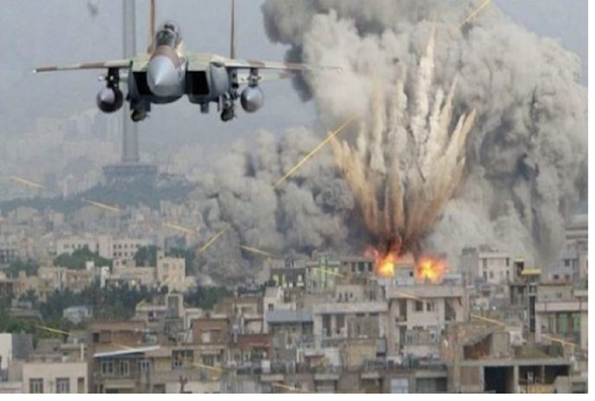 Israels airstrikes in eastern Syria 12 people killed