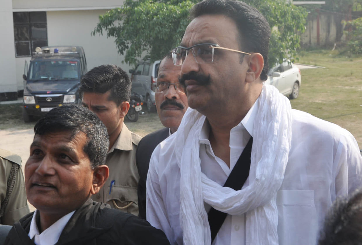 Mukhtar Ansari virtual appearance from Banda Jail in MLA fund misuse case