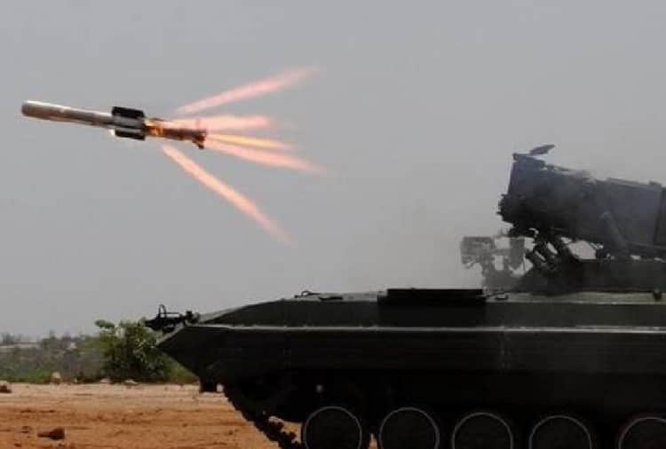 third generation fire-and-forget anti-tank missile Nag developed in india
