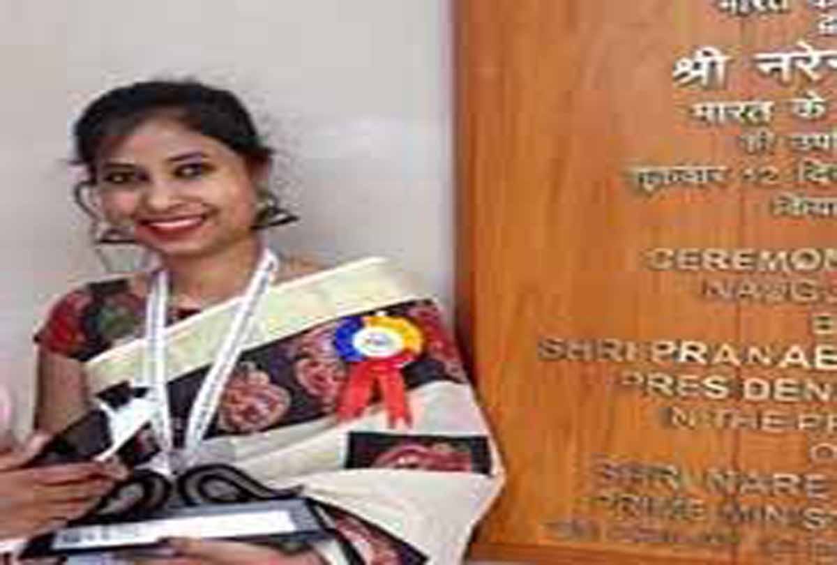 iit kanpur student awarded by president of india