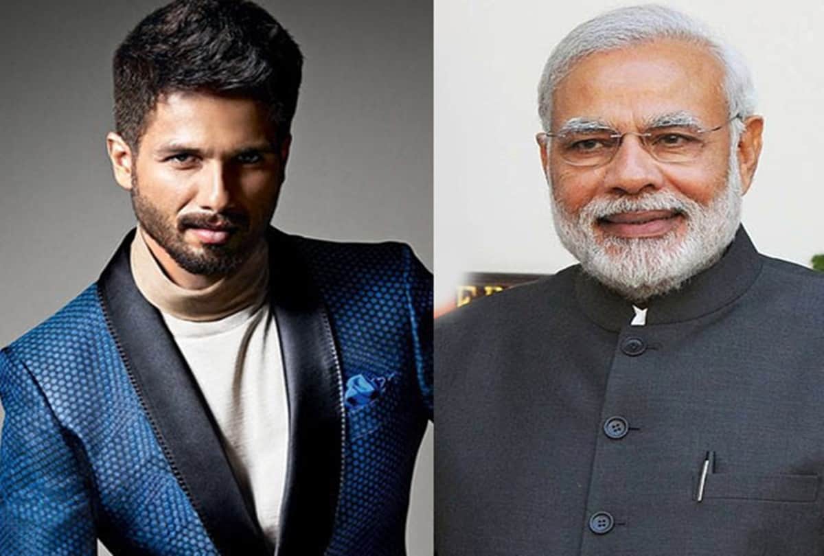 Shahid Kapoor gives a special message for PM narendra Modi