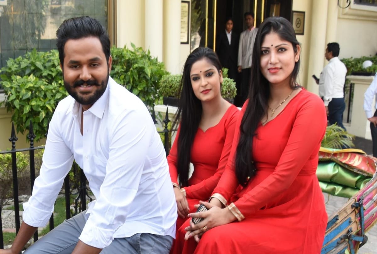 tv actor nitesh shetty in lucknow