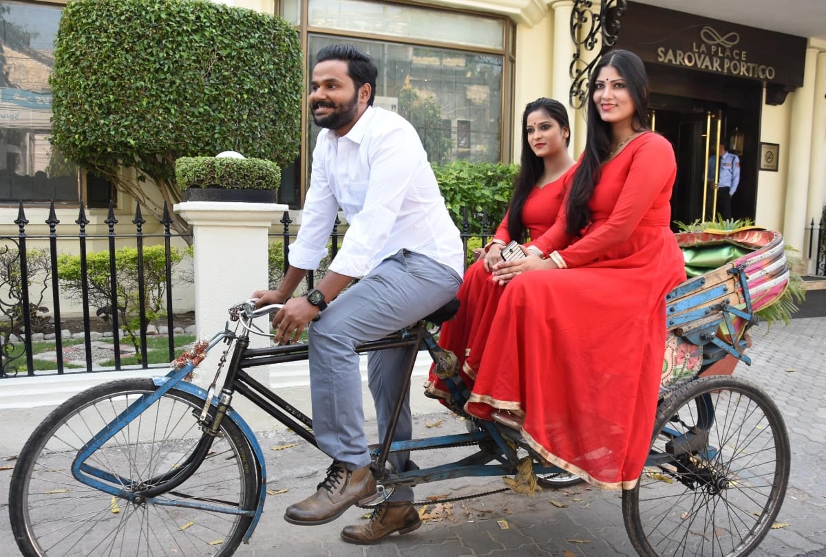 tv actor nitesh shetty in lucknow