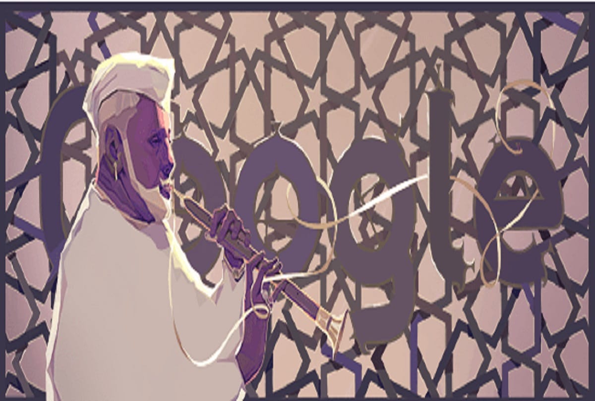 Google made doodle celebrate bismillah khan birthday