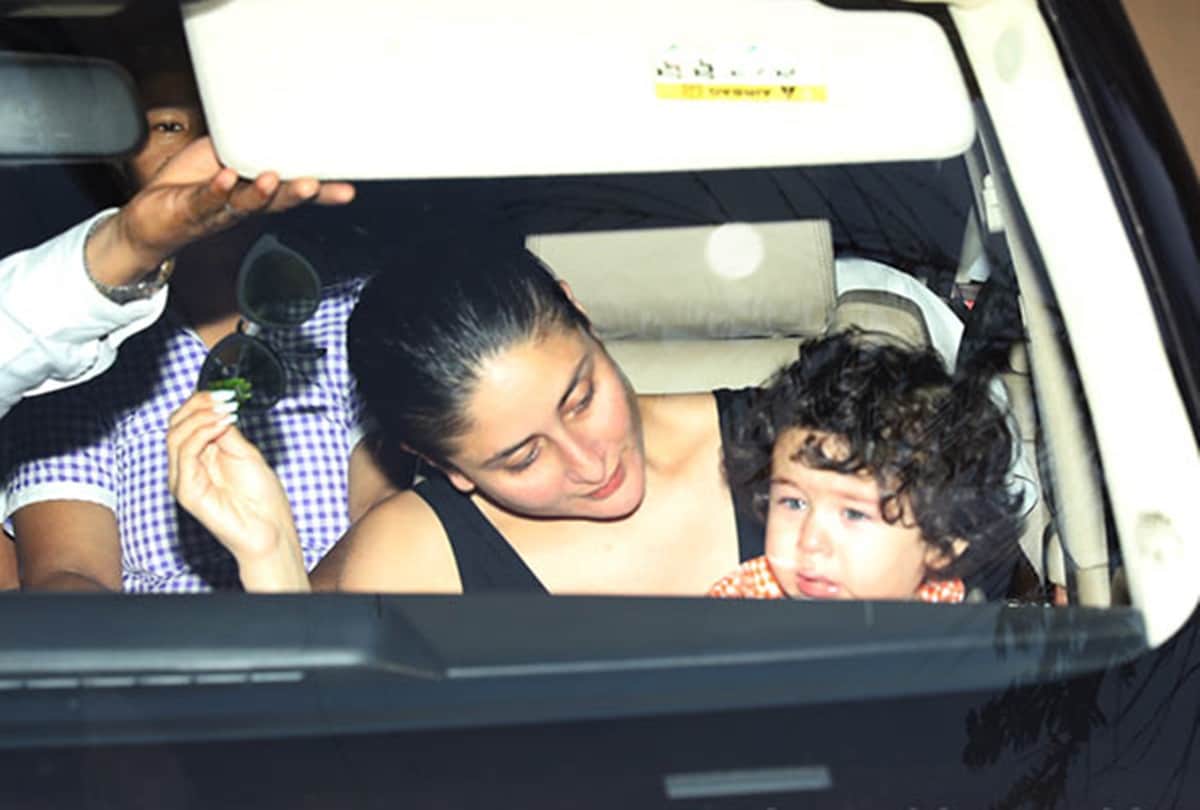 taimur ali khan wouldnt stop crying Kareena Kapoor Khan tries to cheer 