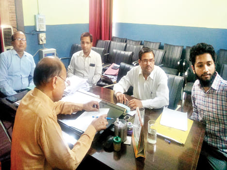 Income Tax Team Strikes Off the CMO Office