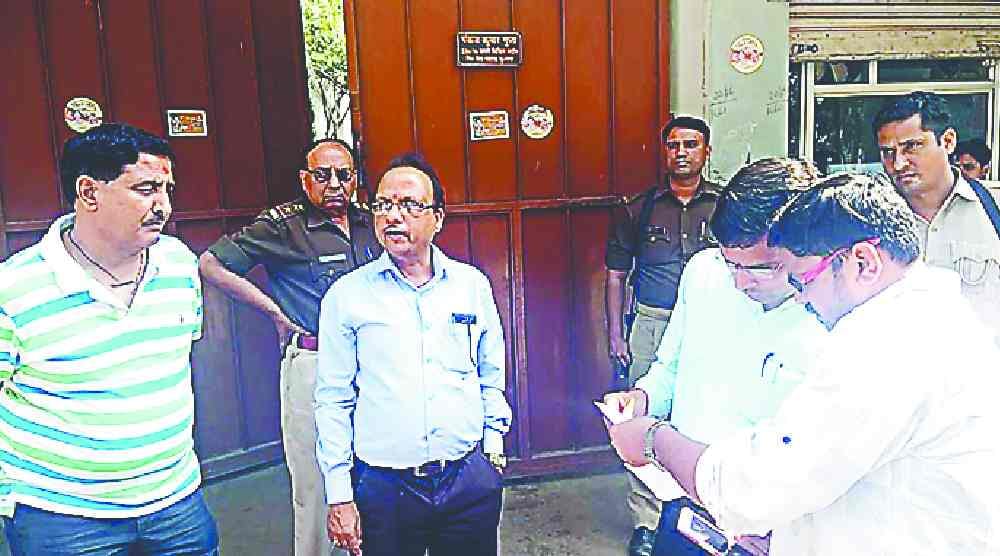 Entrepreneur raid on four firms