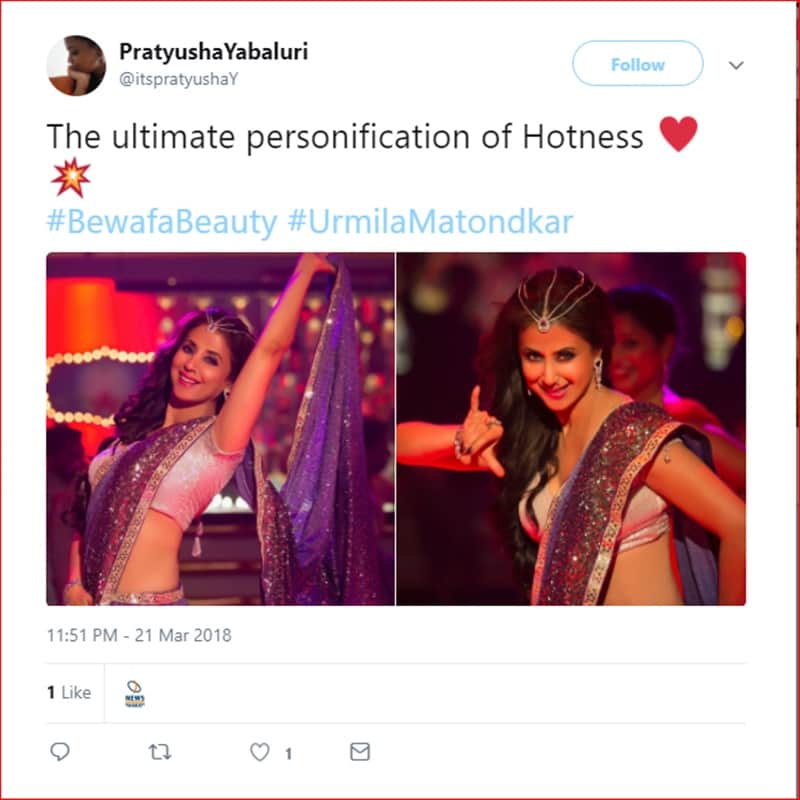 This is how social media reacts after Blackmail Bewafa Beauty song release of Urmila Matondkar