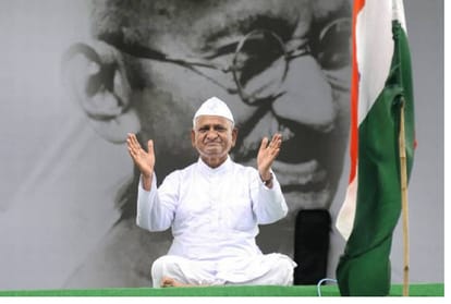 Anna says Ram is a devotee, why does not Modi follow him