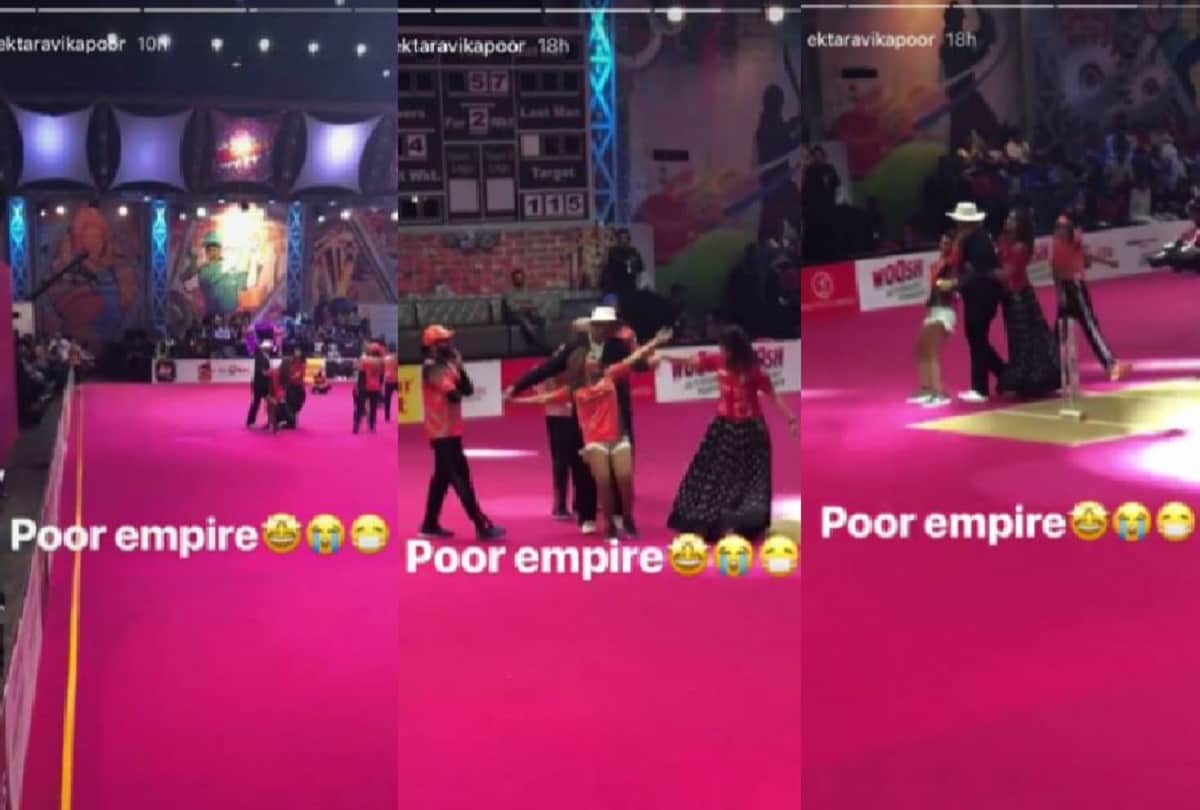 Box Cricket League 2018 Players Rakhi Sawant And Arshi Khan Dance Video
