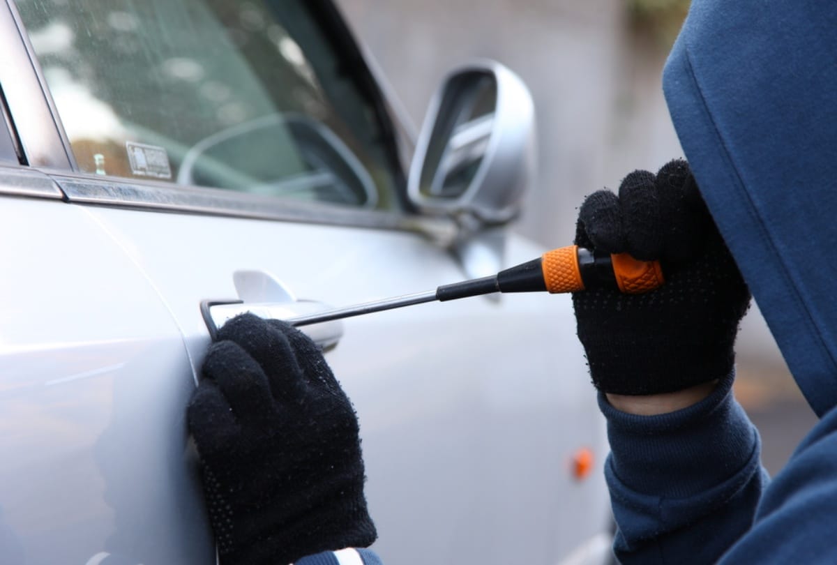 Car theft from outside the mini secretariat