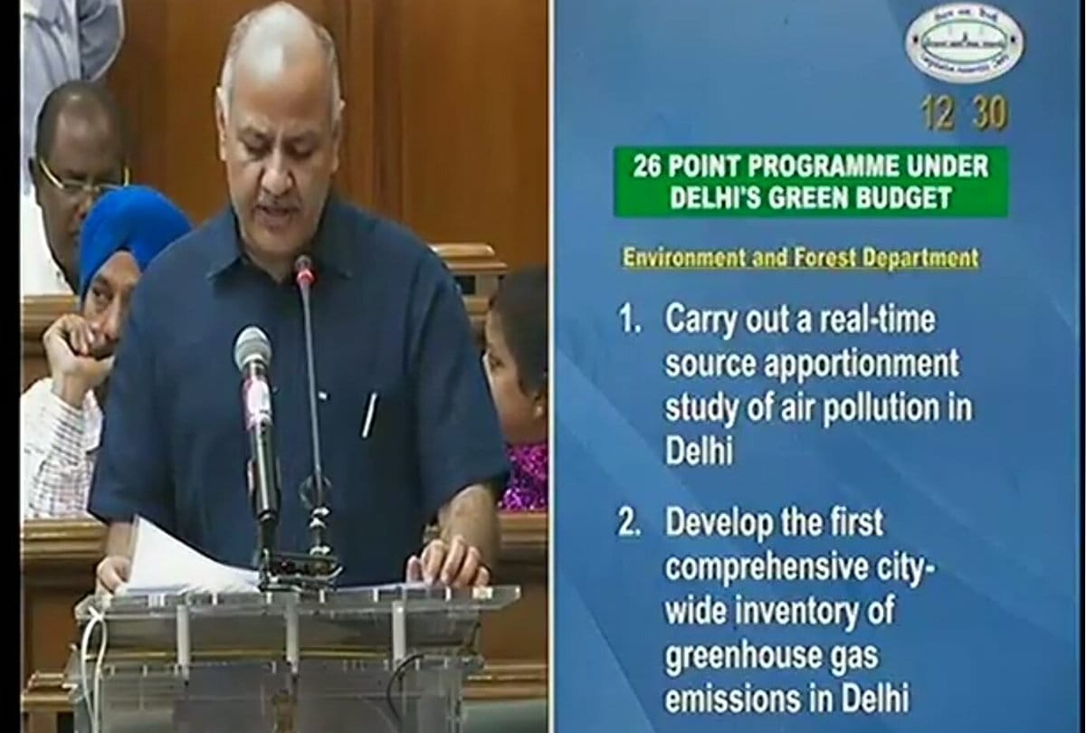 delhi budget: know all the 26 points of delhi green budget