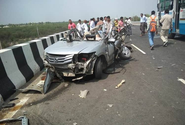 Five People of a Family Killed in Bus and Car Collision in Hisar