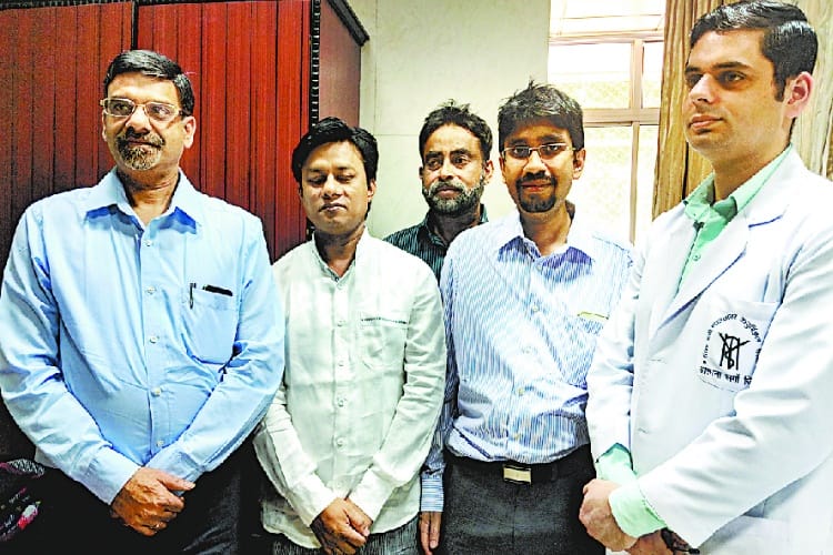 patient samshud of bangladesh got new life in SGPGI