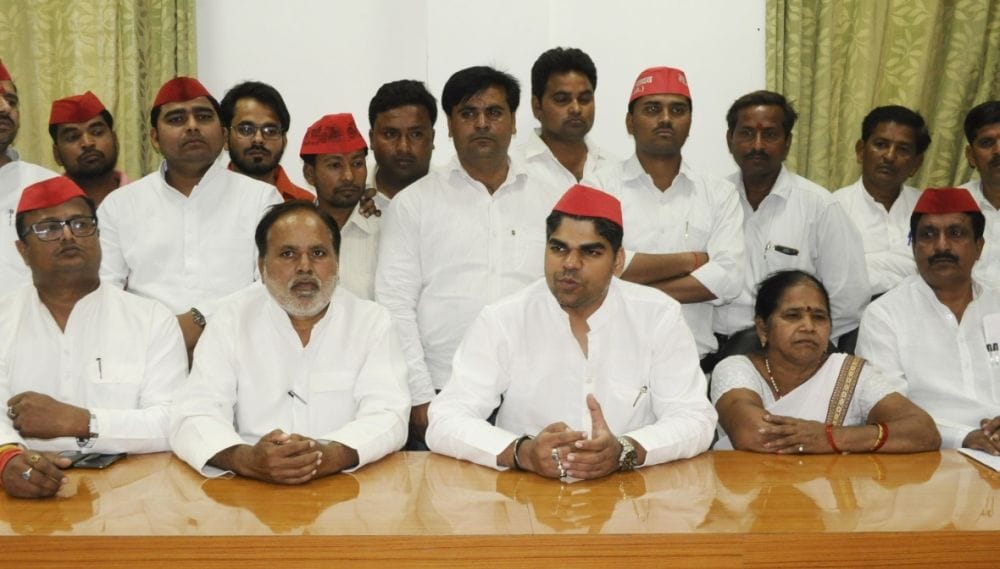 sp leader says up government disappointed people