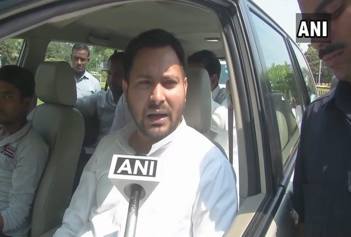 RJD leader Tejashwi Yadav attack on BJP and bihar CM Nitish Kumar