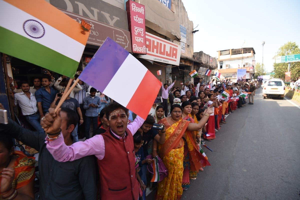 german president start his five day india visit with varanasi