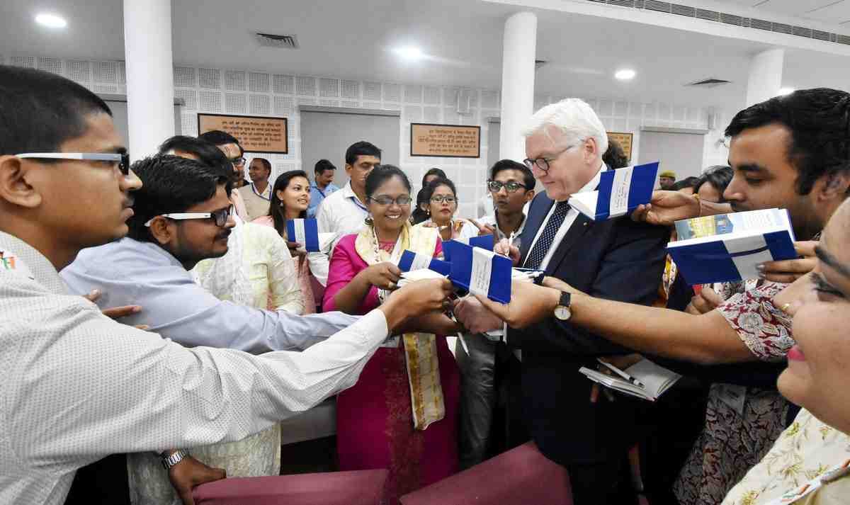 german president in varanasi celebration everywhere