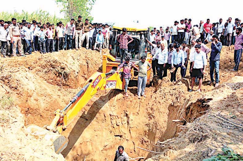 the death of framer due to soil erosion
