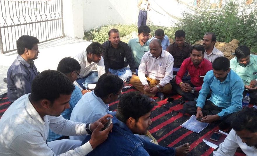 Engineers protest against privatization