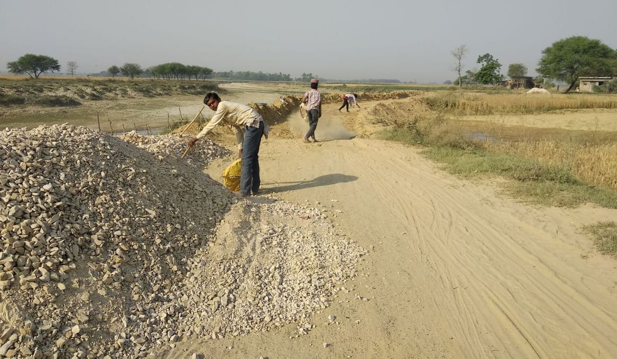 Work started on Tulsipur-Kathela PWD road