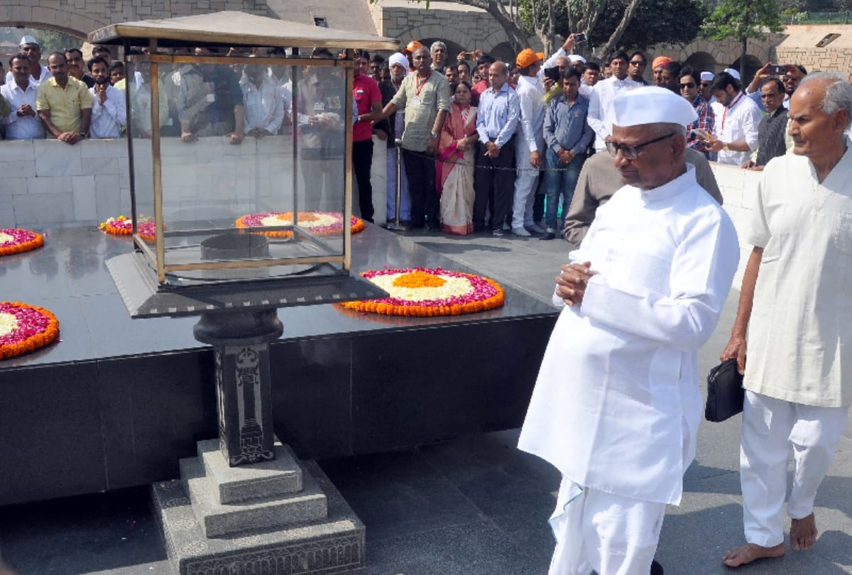 anna hazare hunger strike: health got affected on the first day of the strike