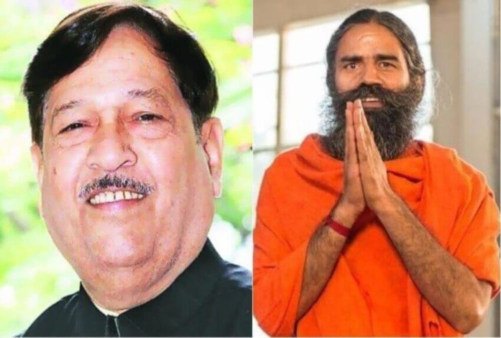 Baba Ramdev stuck in allegations by congress