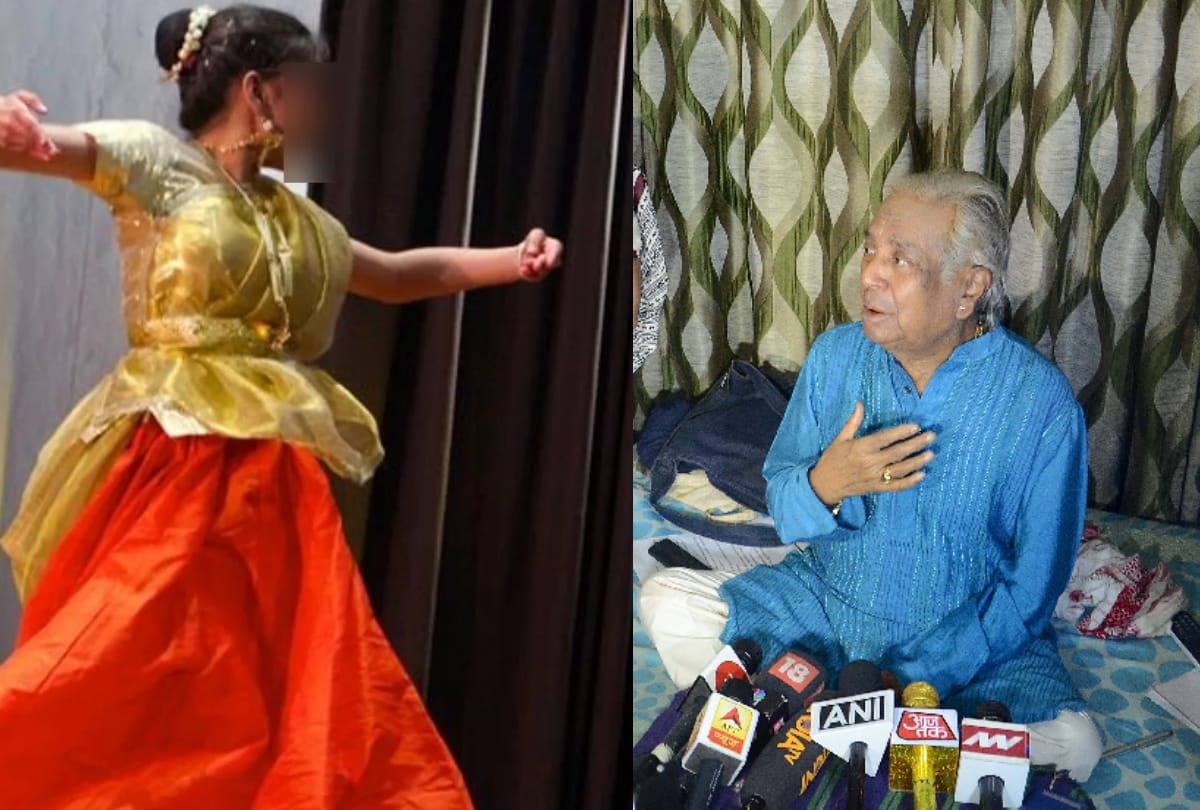 ninth class girl suicide: birju maharaj talked about his student in a press conference
