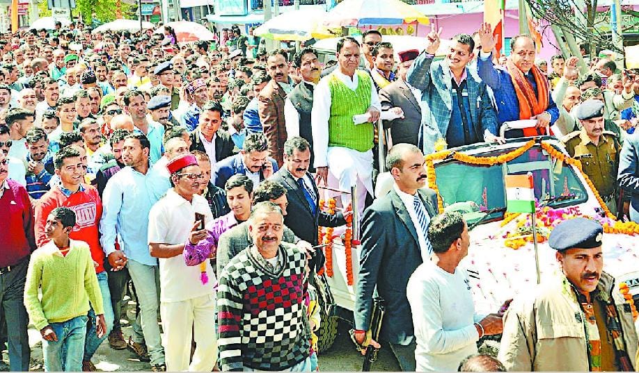 गृह जिले के नाचन में सीएम ने खुलकर की घोषणाएं