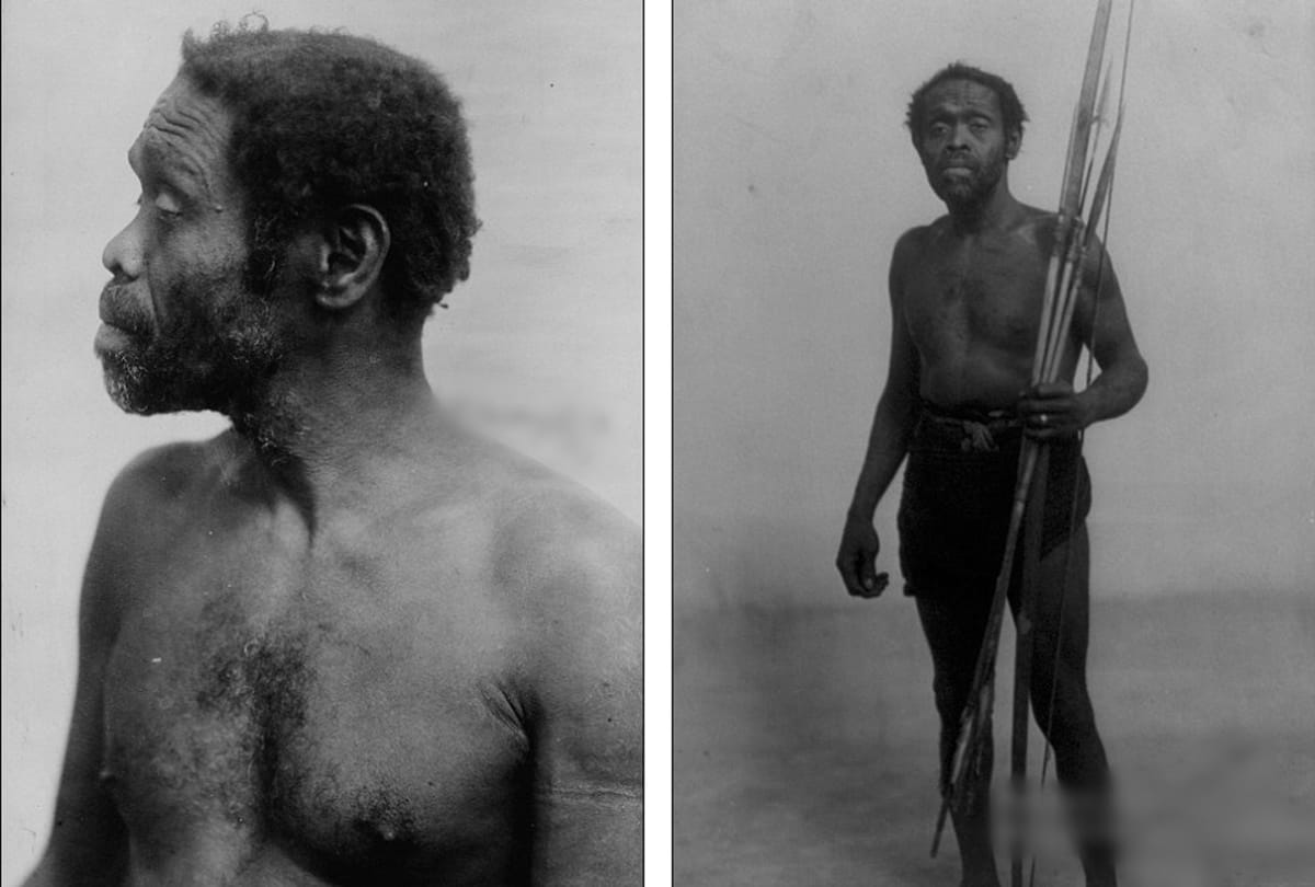 Shocking pictures of human Zoo around the world where Asian people were displayed 